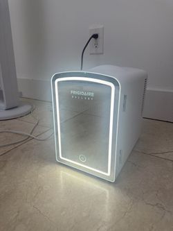 Brand New Mini Skincare Fridge with LED Mirror 🤍