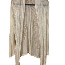 Cato’s Summer/Spring Sweater Ivory Large New No Tags