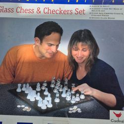 Glass Chess And Checker