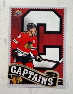2025-26 Upper Deck Chicago Blackhawks Centennial Captains Jonathan Toews #162