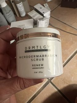DRMTLGY Microdermabrasion Facial Scrub and Face Mask. Non-Abrasive Face. 2 Oz