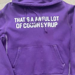 Alocs Hoodie Old Drop White Stiching 