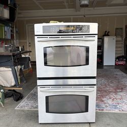 GE convection double oven