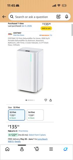 Dehumidifier for Home