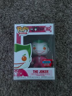 Funko Pop! The Joker Vinyl Figure- 2020 Fall Limited Edition-362-Breast Cancer Edition