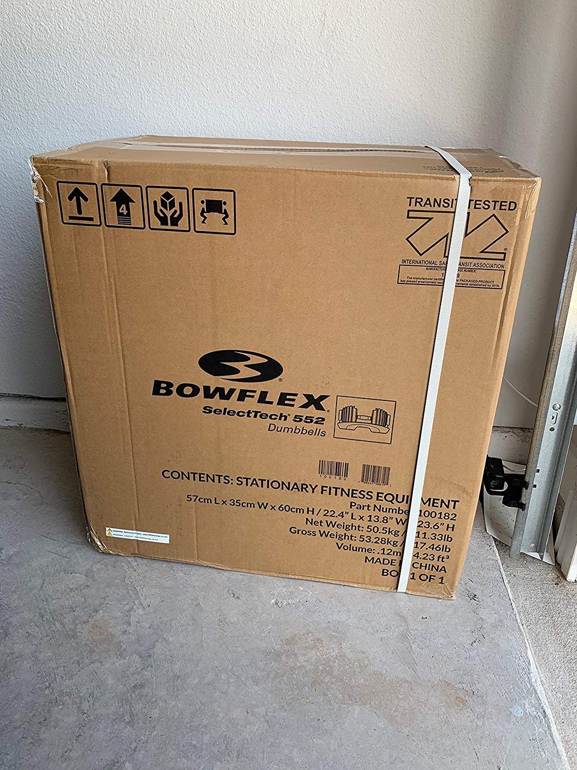New Bowflex SelectTech 552 Adjustable Dumbbells