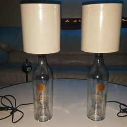 Twin TYCOON Cognac LAMPS