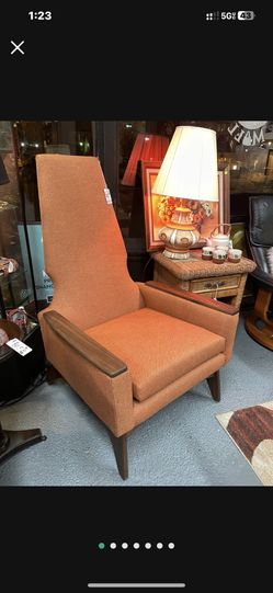 Mid Century Adrian Pearsall Style Highback Chair