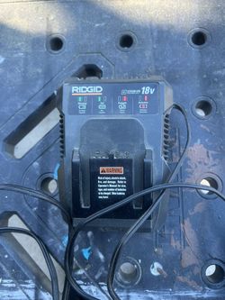 Ridgid battery charger