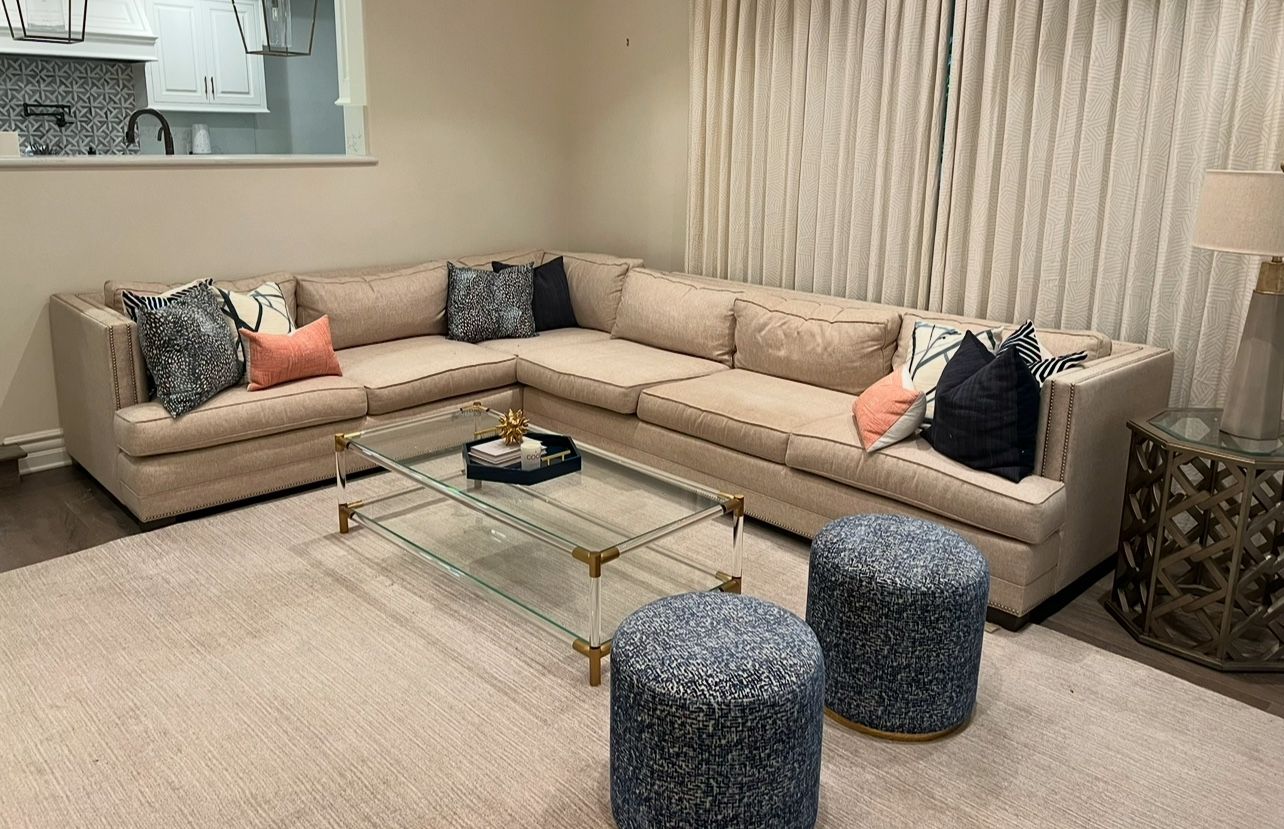 Mitchell Gold Bob Williams 2 Piece Sectional