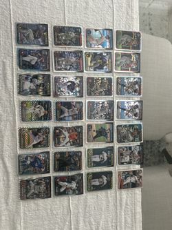 2024 MLB Topps Chrome Baseball Cards - Singles / Lot