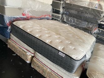 King mattress and box springs