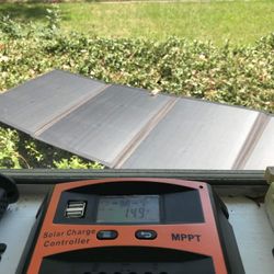 4000W/8000W Peak Solar Wind Combo Super Backup: 4KW Pure Sine Inverter, 1200Wh LiFePO4 Bat, 160W Foldable Solar Panel, Controllers, 100w Wind Turbine