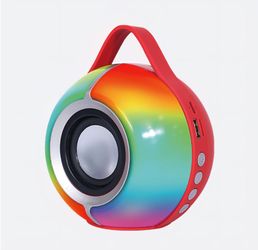 Portable Bluetooth Speaker with RGB Lighting
