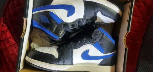 Air Jordan 1 High Black Royal Blue Sneakers