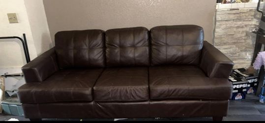 Leather Couch