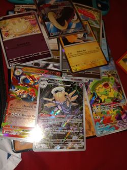 Displayed shines real pokemon bunch