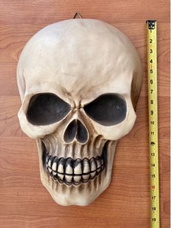 Halloween skull prop