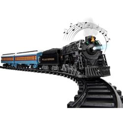 Lionel Battery-Operated The Polar Express Toy Train Set with Bluetooth, Locomotive, Train Cars, & Track with Authentic Train Sounds, Lights, & Water V