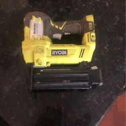 Ryobi Air strike 18v Cordless Nailer For Parts Or Repair