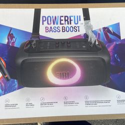 JBL PartyBox On-the-Go Essential Portable Bluetooth Party Speaker 