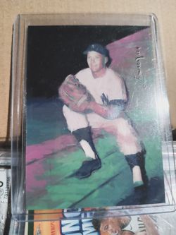 Mickey Mantle Edward Vela Card #50/50