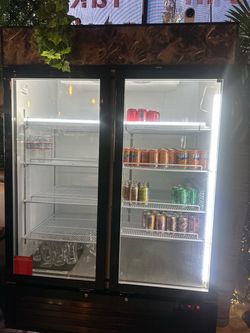 Commercial 2-Door Glass Cooler