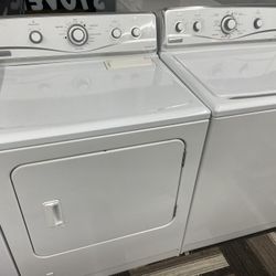 Maytag Washer And Dryer Set With Warranty 