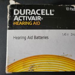 Duracell Hearing Aid Batteries 10 Pk