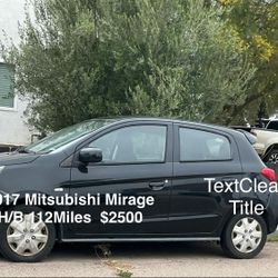 2017 Mitsubishi Hatchback ES