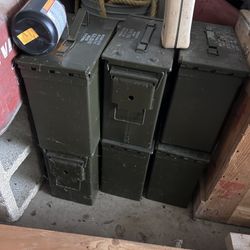 Metal Ammo Boxes $20 Each 