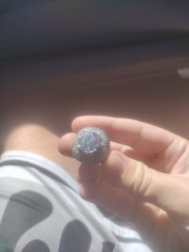 White Gemstone Ring