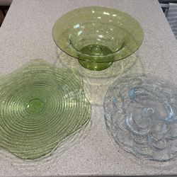 $6-Glass Platters ($6 For ALL)