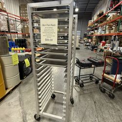 Bakery Pan Rack With Aluminum Baking Sheet Pans