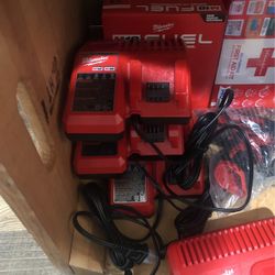 Milwaukee M12 & M12/M18 Chargers BRAND NEW