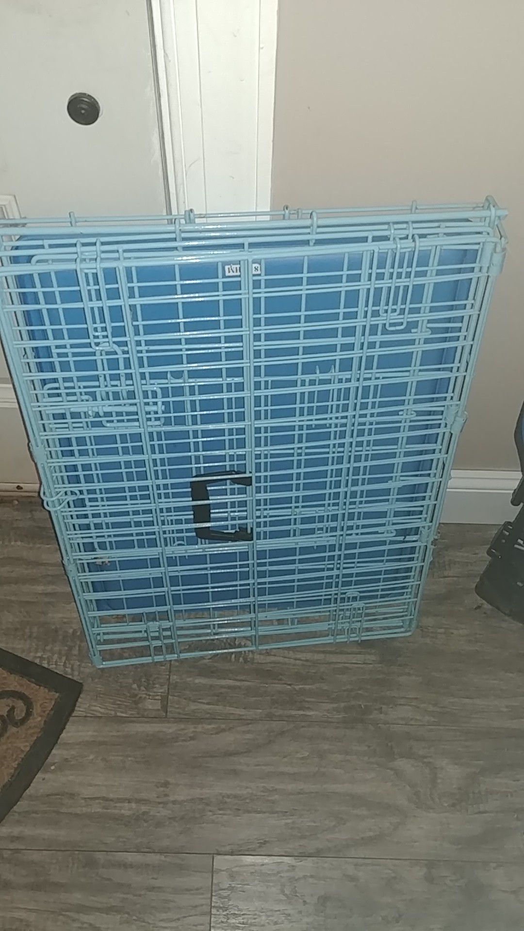Blue Dog Crate