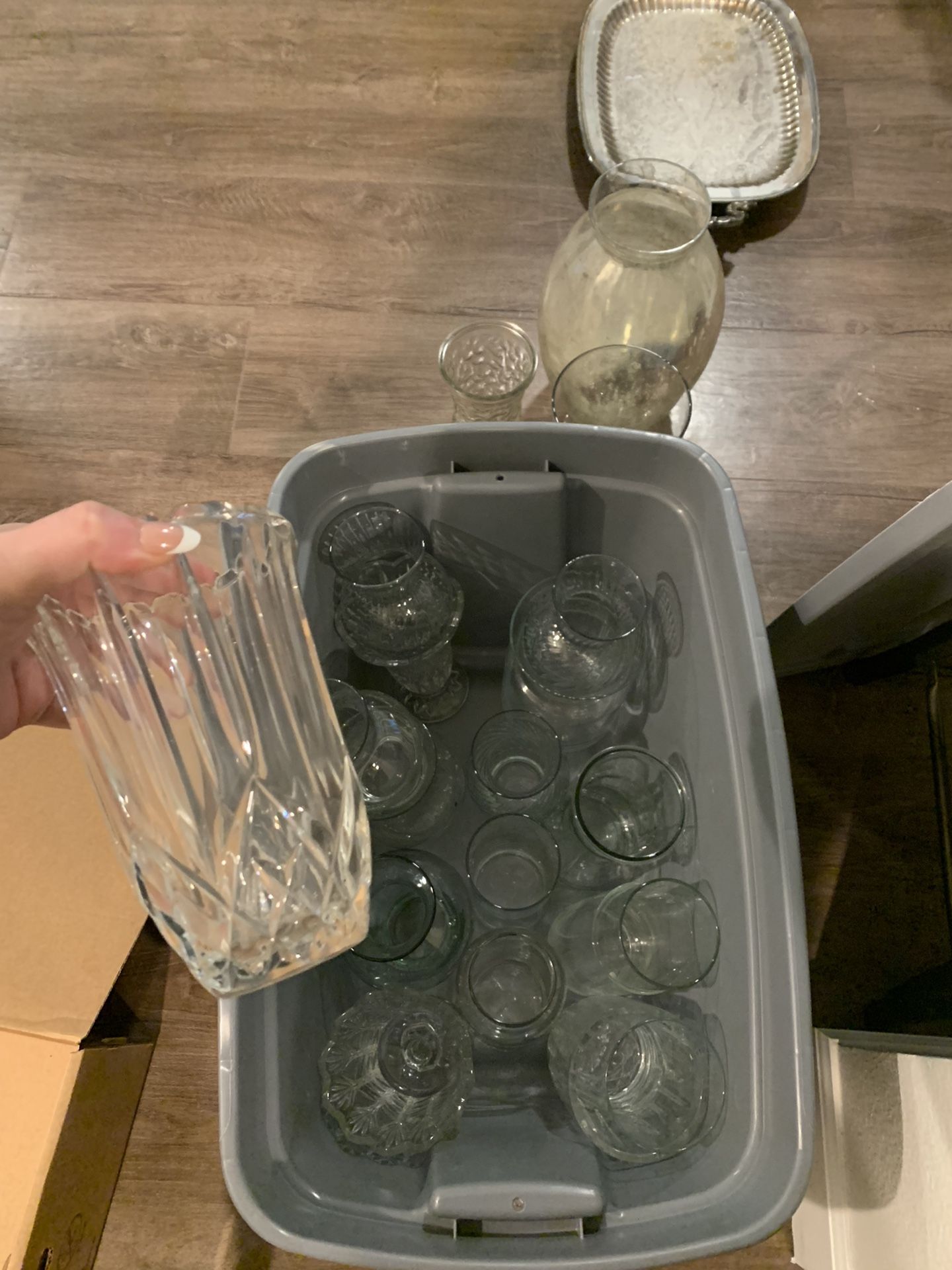 WEDDING GLASS VASES