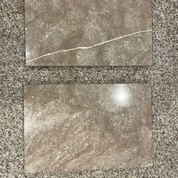 Set of 2 Marble Table Tops / Side Table Tops,  24”x16”