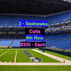 Seahawks Colts Tickets