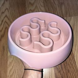 EveryYay - Pink Large Slow Feeder Bowl for Dogs