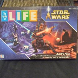 LIFE Game Star Wars Version Like New!