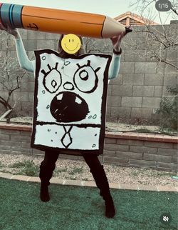 Adult doodle bob costume