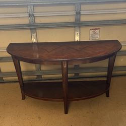 Used Brown Console/Buffet Table