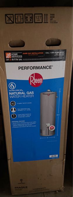 Water Heater 40Gal ✨NEW✨
