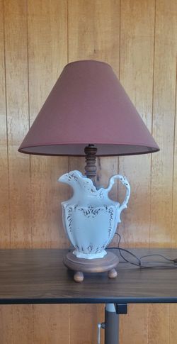 Ceramic Pitcher Lamp
