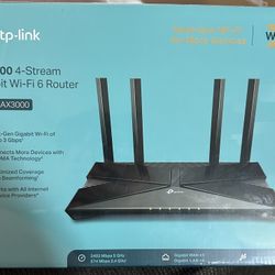 Tp-Link AX3000 4-Stream Gigabit Wi-Fi 6 Router