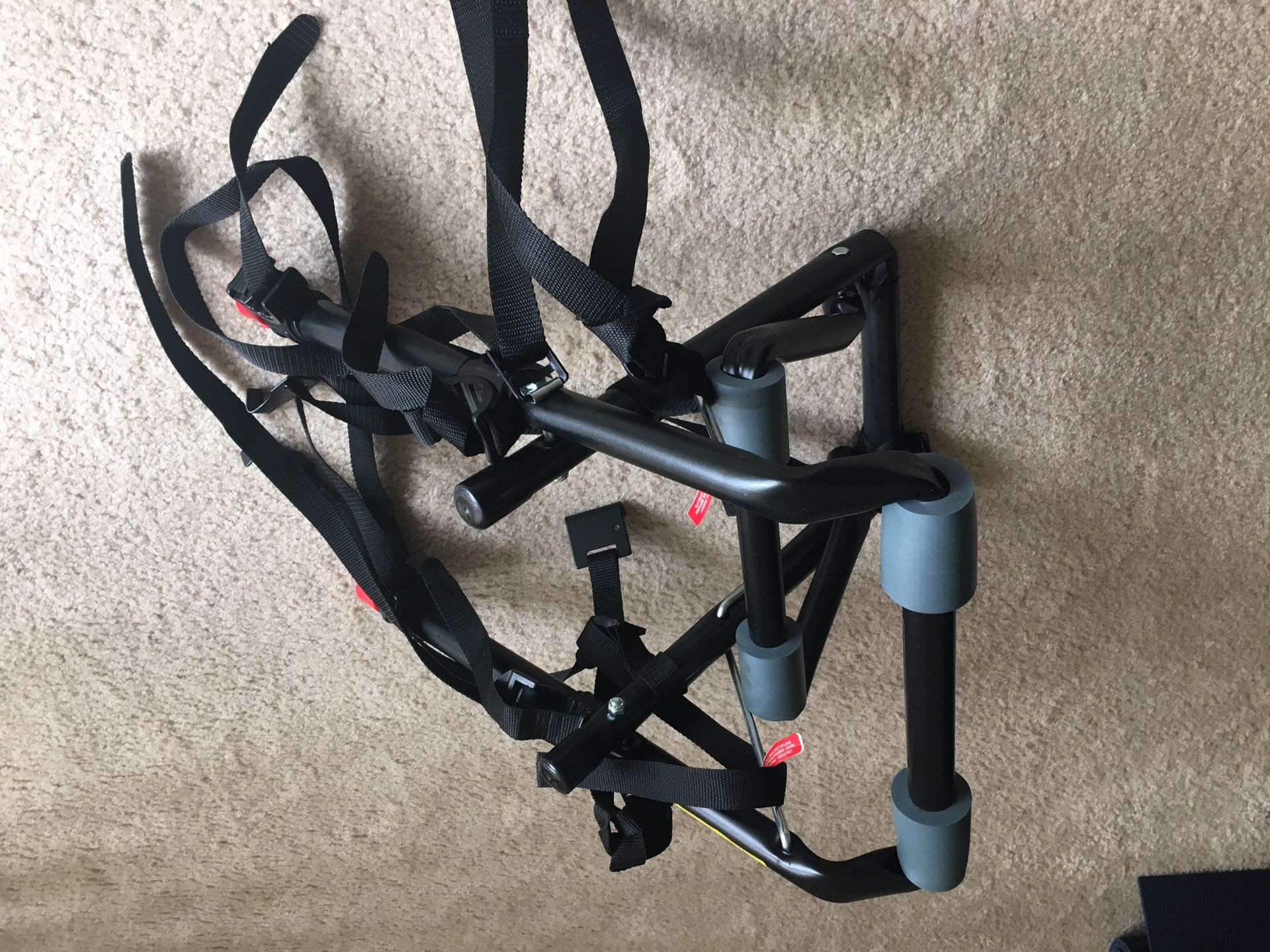 Allen Deluxe 2 bike car rack - like new