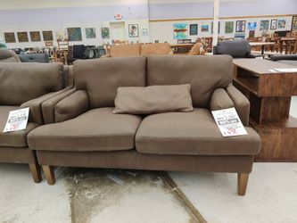 Stewart Leather Loveseat (80% off) 