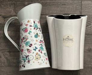 Disney watering pitcher and vase READ