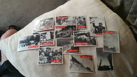 1966 PHILLY GUM WAR BULLITEN (13) CARD LOT